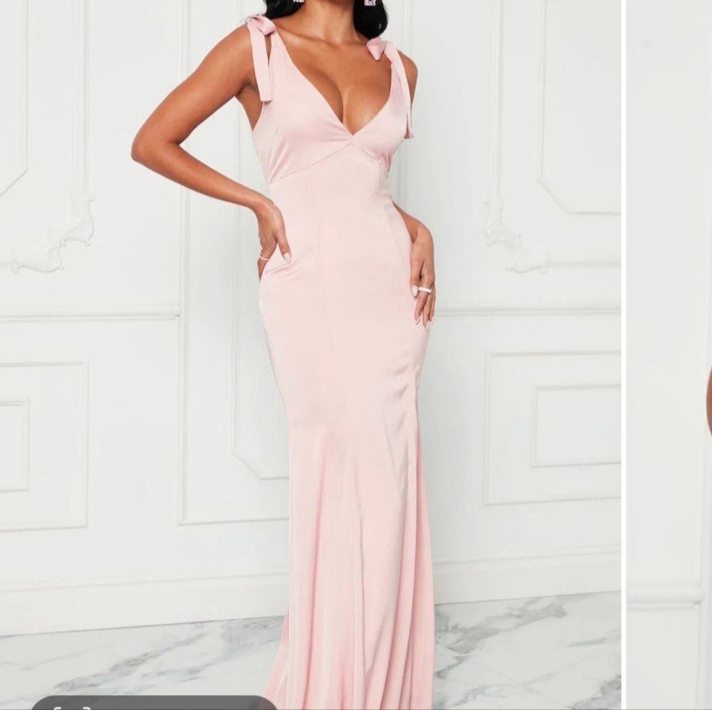 Brand new mauve/pink gown size small